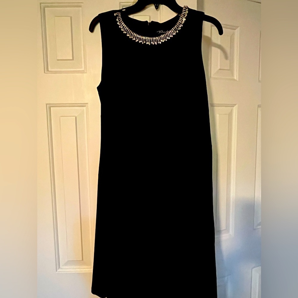 Prelude Little Black Dress Rhinestone accents